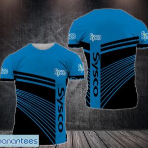 Sysco AOP 3D T-shirt For Men And Women Product Photo 1