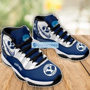 BYU Cougars Air Jordan 11 Sneakers Custom Name Special Shoes For Fans Product Photo 3