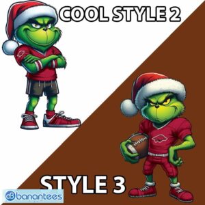 NCAA Arkansas Razorbacks Grinch Style Ugly Christmas 3D Sweater Gift For Adult - NCAA Arkansas Razorbacks New Grinch Ugly Christmas Sweater Photo 3