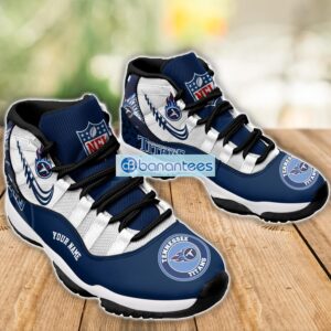 Tennessee Titans Air Jordan 11 Sneakers Custom Name Special Shoes For Fans Product Photo 3