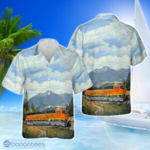 BNSF GE ET44 Tier 4 Diesel Heritage III 3740 3D Hawaiian Shirt Beach Team Gift Product Photo 1