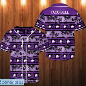 taco bell 3D Printed Baseball Jersey Shirt For Men And Women Unique Gift Product Photo 1