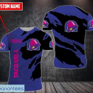 Taco Bell 3D T-Shirt All Printed Unique Gift Custom Name Product Photo 1