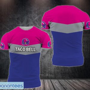 Taco Bell AOP 3D T-shirt For Men And Women Product Photo 1
