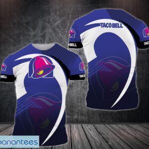 taco bell Logo Brand 3D T-Shirt Uniform Product Photo 1