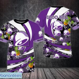 taco bell Logo Brand 3D T-Shirt Uniform Tropical Style Product Photo 1