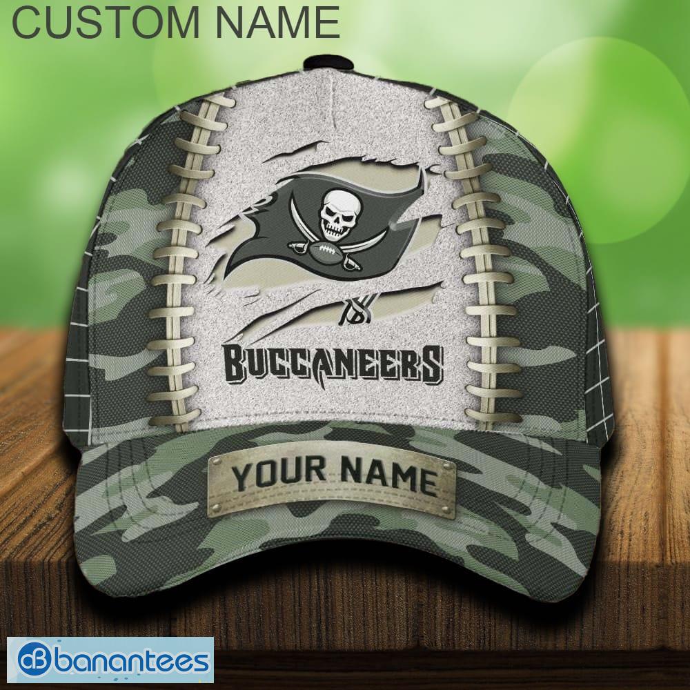 tampa bay buccaneers 3d hat and cap beach design camo green for fans gift custom name image Tampa Bay Buccaneers 3D Hat And Cap Beach Design Camo Green For Fans Gift Custom Name - Tampa Bay Buccaneers 3D Hat And Cap Camo_1