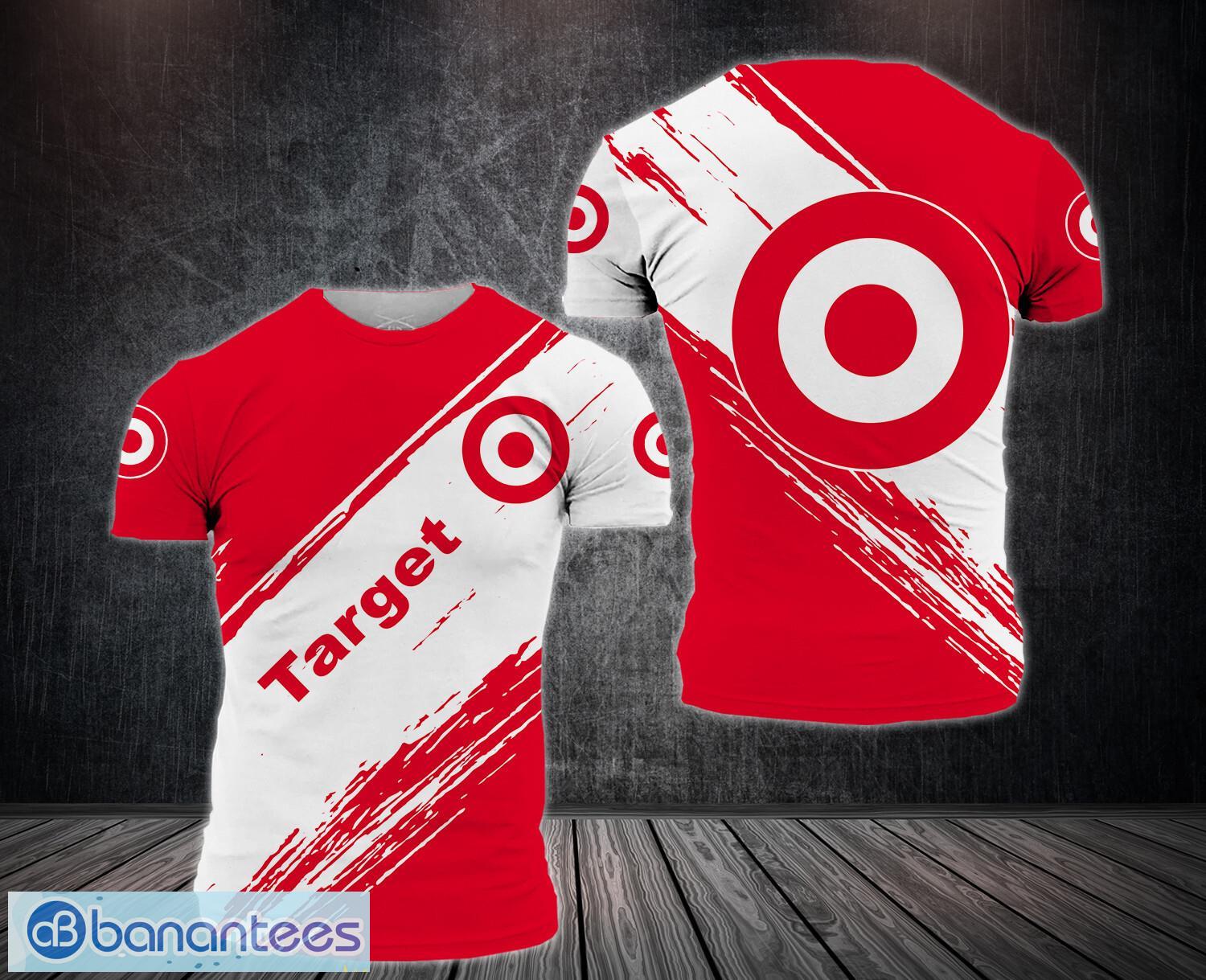 target 3d full printing 3d t shirt all printed unisex t shirt image Target 3D Full Printing 3D T-Shirt All Printed Unisex T-Shirt Product Photo 1