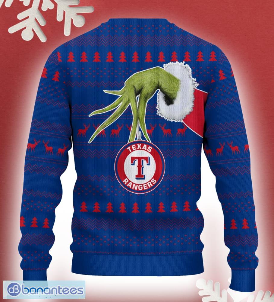 texas rangers grinch driving funny 3d ugly christmas sweater for men women 1 image Texas Rangers Grinch Driving Funny 3D Ugly Christmas Sweater For Men Women - Texas Rangers Christmas Sweater Grinch Driving Photo 3