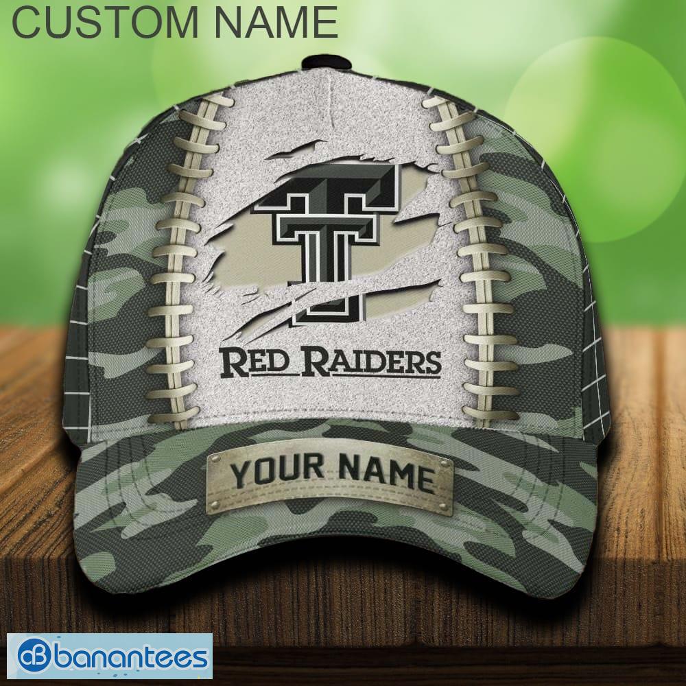 texas tech red raiders 3d hat and cap beach design camo green for fans gift custom name image Texas Tech Red Raiders 3D Hat And Cap Beach Design Camo Green For Fans Gift Custom Name - Texas Tech Red Raiders 3D Hat And Cap Camo_1