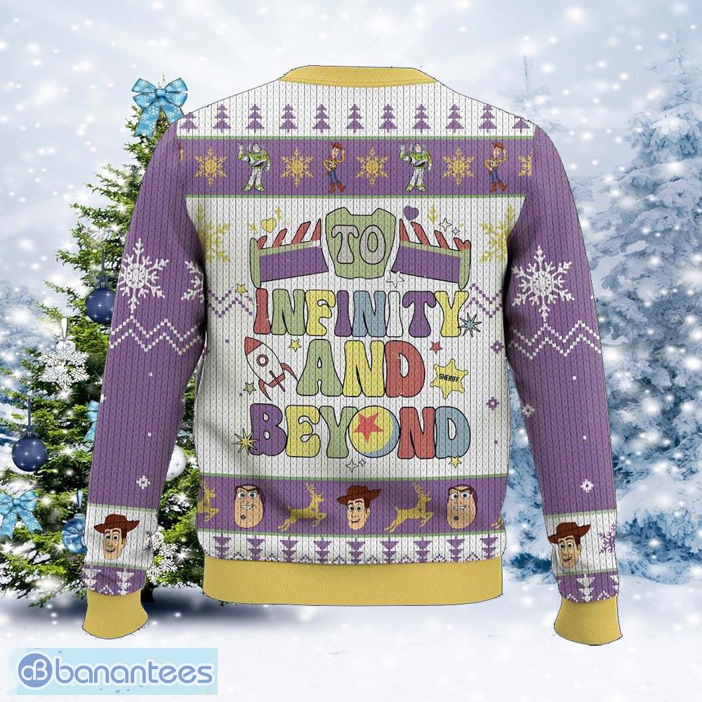 to infinity and beyond buzz lightyear and woody toy story ugly sweater holly ugly christmas sweater gift for adult 1 image To Infinity And Beyond Buzz Lightyear and Woody – Toy Story Ugly Sweater Holly Ugly Christmas Sweater Gift For Adult - To Infinity And Beyond Buzz Lightyear and Woody – Toy Story Ugly Sweater Photo_2