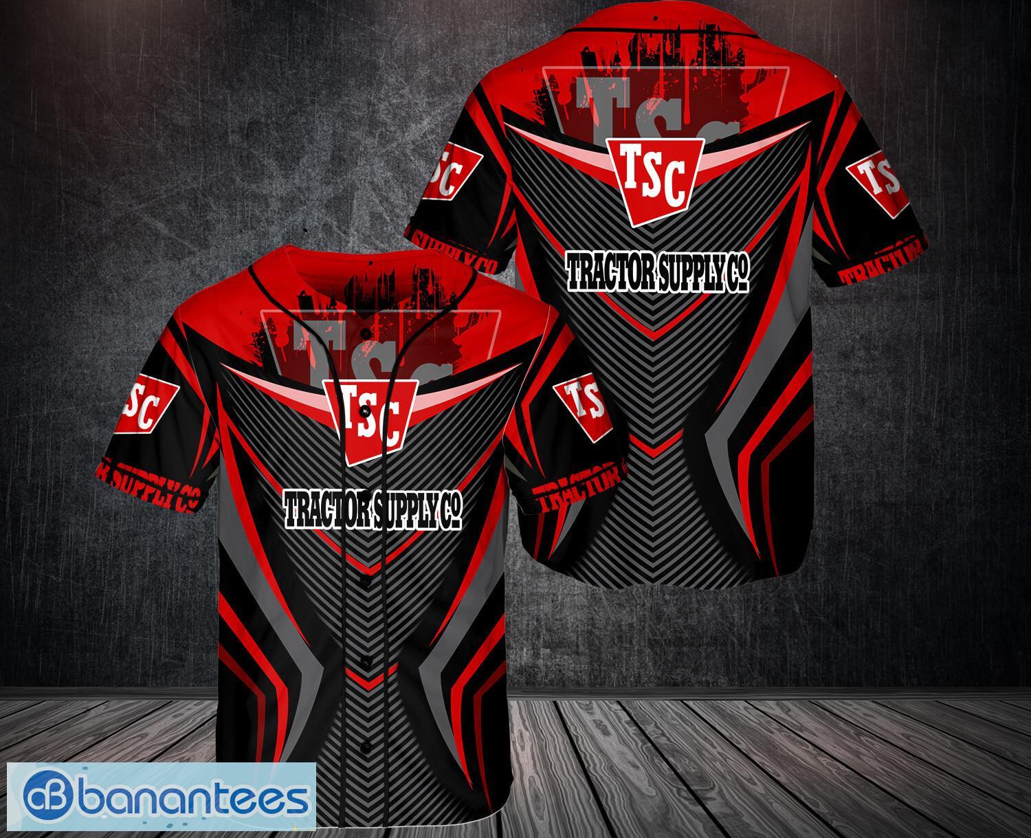 tractor supply 3d all over printed baseball jersey shirt for fans image tractor supply 3D All Over Printed Baseball Jersey Shirt For Fans Product Photo 1