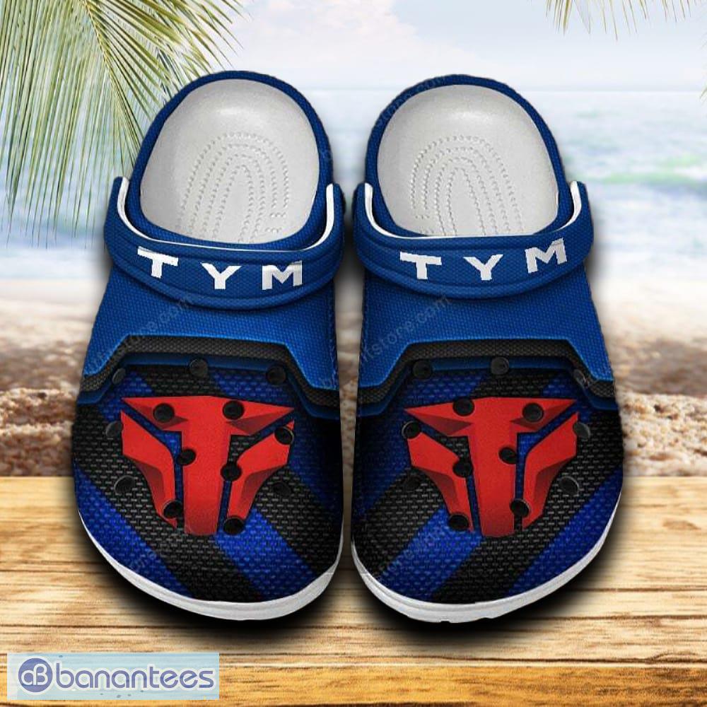 tym tractors car clog shoes blue color new gift for fans custom name image TYM Tractors Car Clog Shoes Blue Color New Gift For Fans Custom Name - TYM Tractors Car Clog Shoes Blue Color New Gift For Fans Custom Name