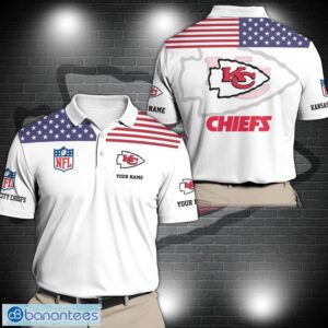 Kansas City Chiefs Sport Polo Shirt Custom Name Sport Gifts Ideas For Father's Days Product Photo 1