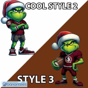 NCAA Florida State Seminoles Grinch Football Knitted Sweater Gift For Christmas - NCAA Florida State Seminoles New Grinch Ugly Christmas Sweater Photo 3