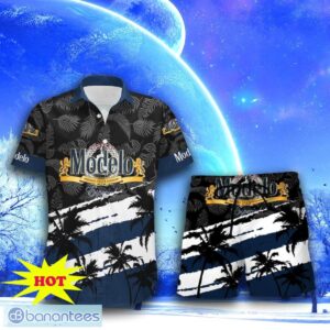 Modelo Beer Hawaiian Shirt & Short For Men Women Product Photo 2
