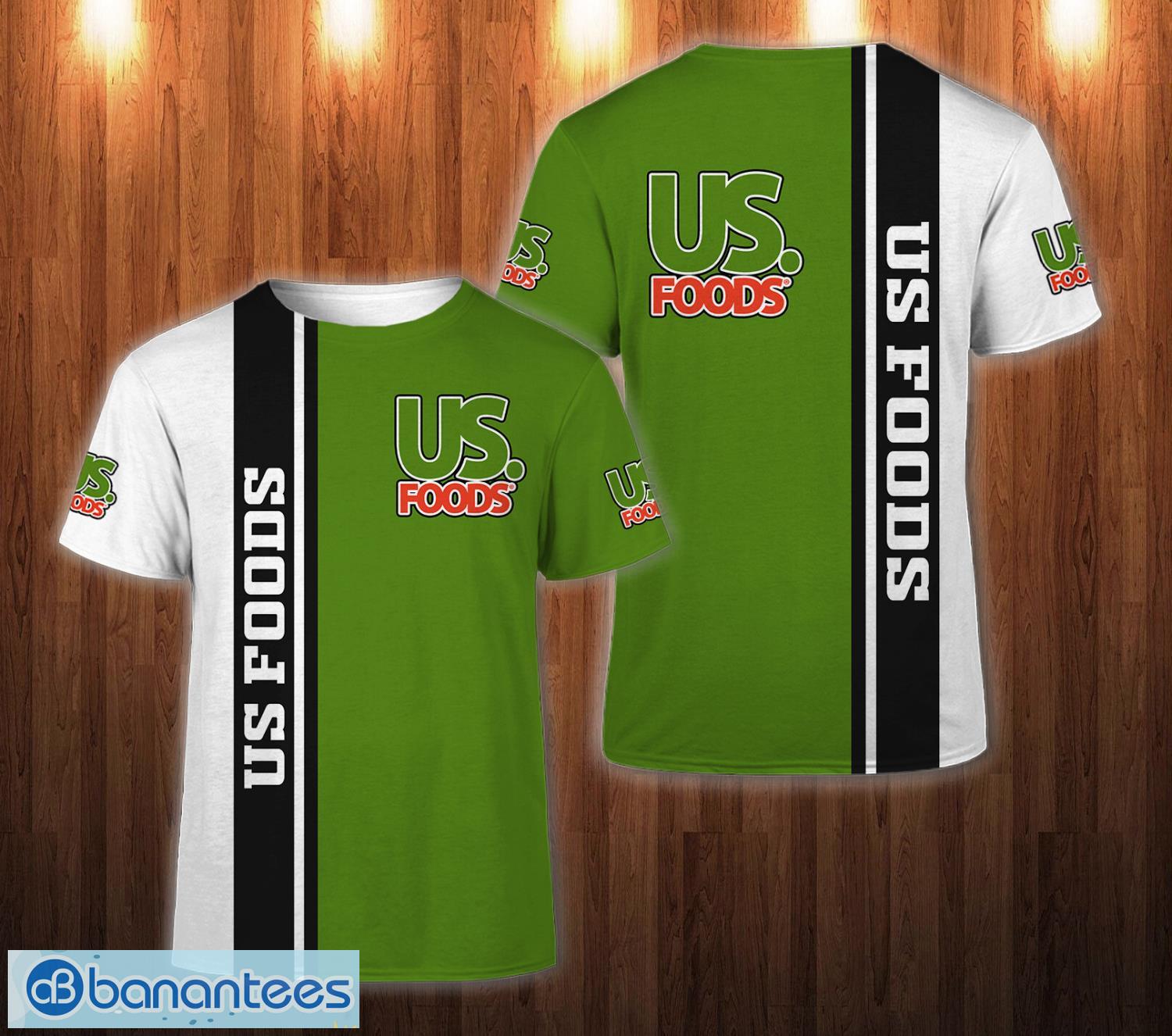 us foods limited 3d t shirt all printed image us foods Limited 3D T-Shirt All Printed Product Photo 1