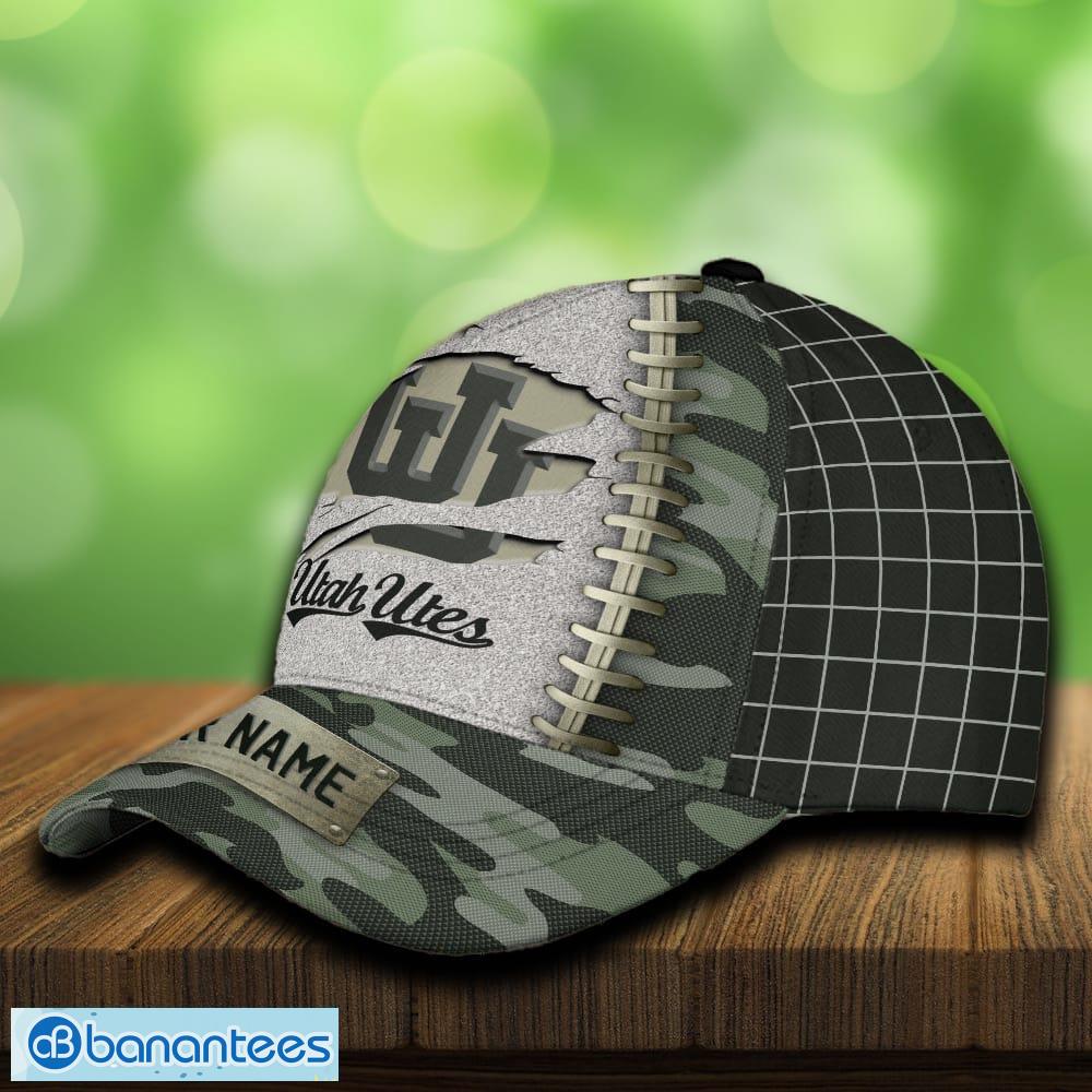 utah utes 3d hat and cap beach design camo green for fans gift custom name 1 image Utah Utes 3D Hat And Cap Beach Design Camo Green For Fans Gift Custom Name - Utah Utes 3D Hat And Cap Camo_3
