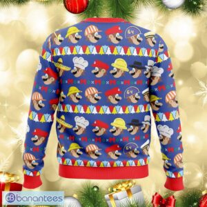 Do The Odyssey Mario Bros. Santa Ugly Christmas Sweater Gift For Men And Women - Do The Odyssey Mario Bros. Ugly Christmas Sweater Photo_2