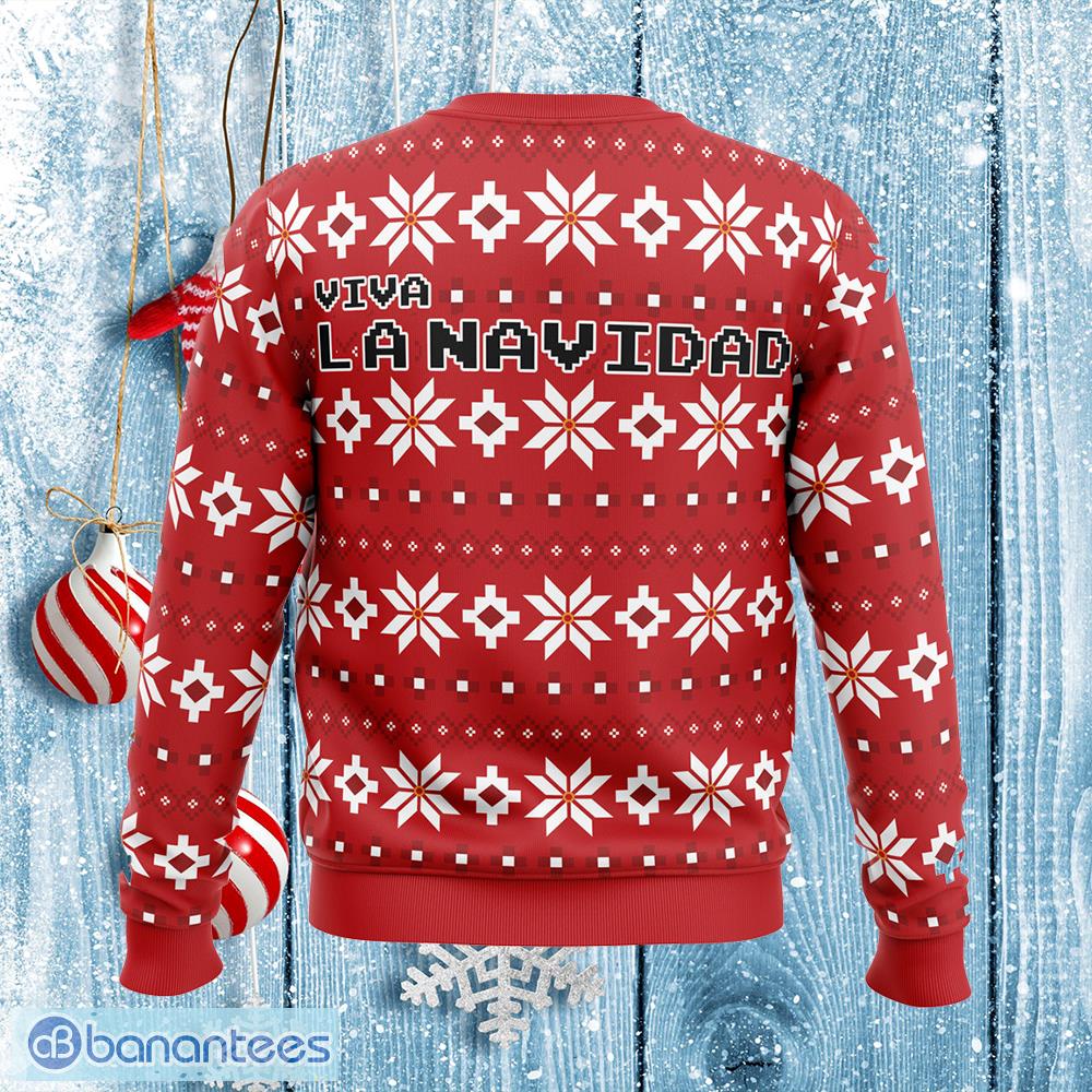 viva la navidad santa che guevarra handmade ugly xmas 3d sweater gift for men and women 1 image Viva La Navidad Santa Che Guevarra Handmade Ugly Xmas 3D Sweater Gift For Men And Women - Viva La Navidad Santa Che Guevarra Ugly Christmas Sweater Photo_2