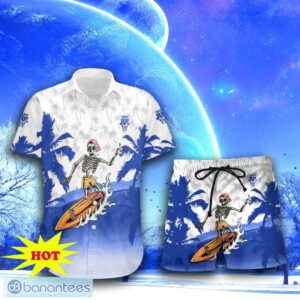 SKYY Vodka Skull Hawaiian Shirt & Short For Men Women Product Photo 2