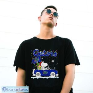 Florida Gators Snoopy And Woodstock Driving Car Cute Snoopy Limited Edition Shirt - G500 Gildan T-Shirt