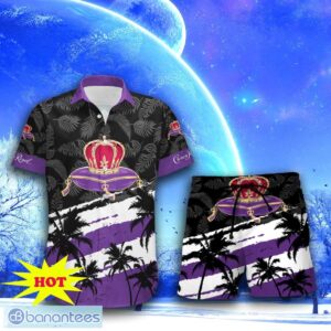Crown Royal Hawaiian Shirt & Short For Men Women Product Photo 2