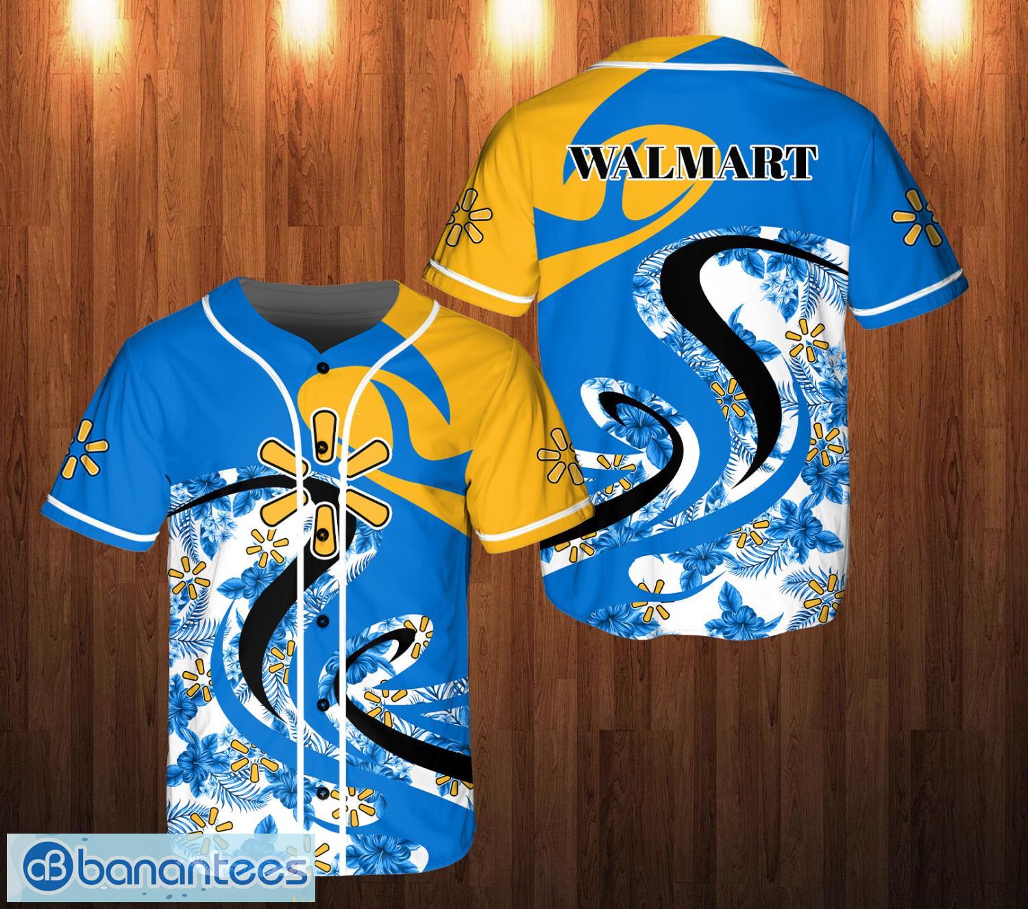 walmart 3d all over printed baseball jersey shirt for fans image walmart 3D All Over Printed Baseball Jersey Shirt For Fans Product Photo 1