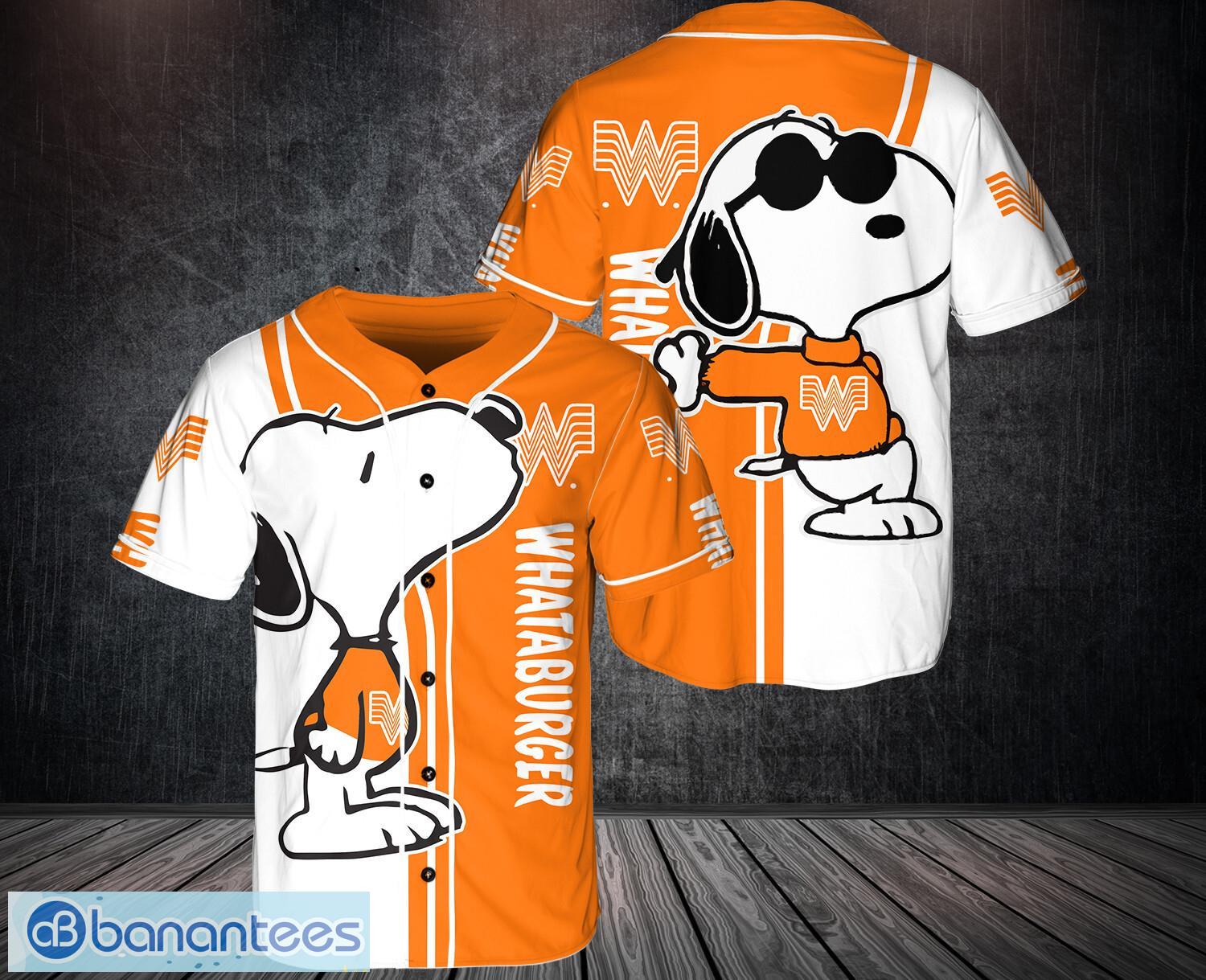 whataburger 3d printed baseball jersey shirt for men and women unique gift image whataburger 3D Printed Baseball Jersey Shirt For Men And Women Unique Gift Product Photo 1