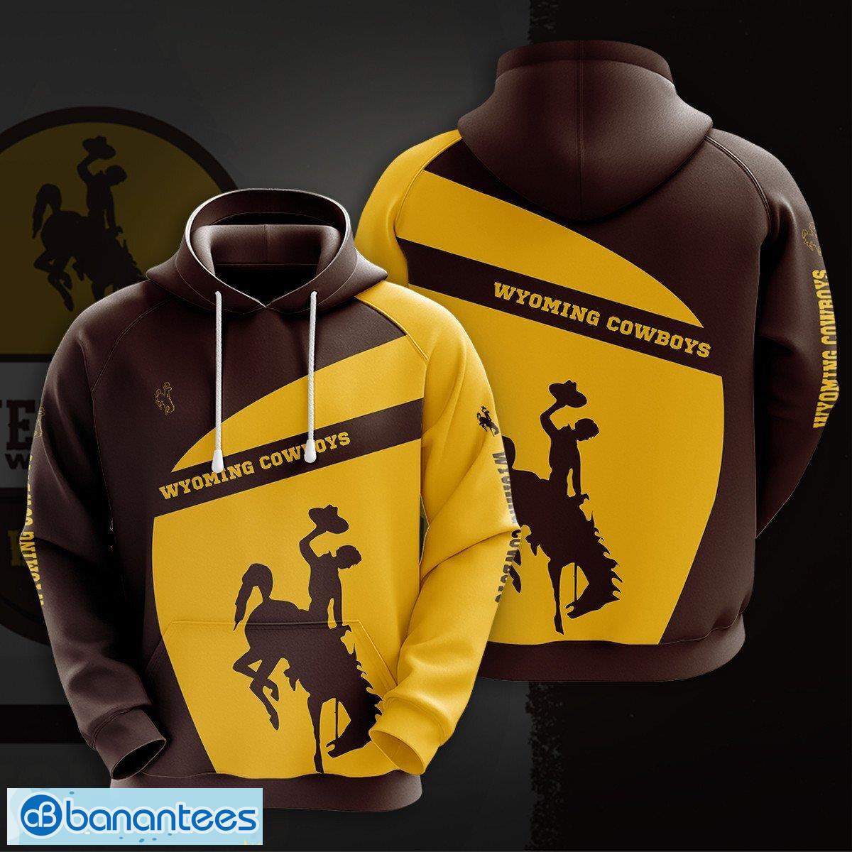 wyoming cowboys 3d hoodie for fans new trending all over print image Wyoming Cowboys 3D Hoodie For Fans New Trending All OVer Print - Wyoming Cowboys 3D Hoodie For Fans New Trending All OVer Print