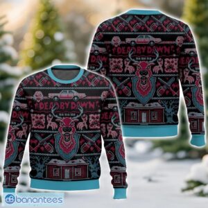 Dead by Dawn Christmas Ugly Sweater 3D Printed Sweater Christmas Gift - Dead by Dawn Christmas Ugly Sweater-3