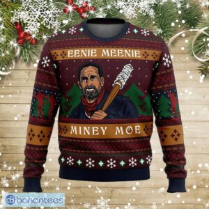 Eenie Meenie The Walking Dead Mittens Knitted Christmas Sweater AOP Gift For Men And Women - Eenie Meenie The Walking Dead Ugly Christmas Sweater Photo_1