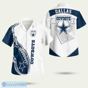 Dallas Cowboys Ball 3D Hawaiian Shirt Summer Style Gift Product Photo 1