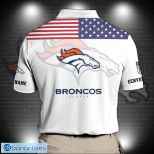 Denver Broncos Sport Polo Shirt Custom Name Sport Gifts Ideas For Father's Days Product Photo 3