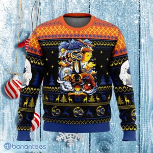 Dragon Never Ending Story Hug Knitted Christmas Sweater AOP Gift Holidays - Dragon Never Ending Story Ugly Christmas Sweater Photo_1
