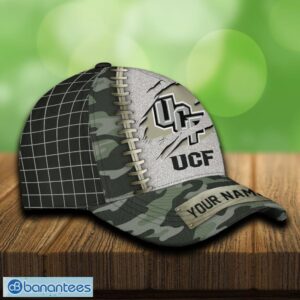 UCF Knights 3D Hat And Cap Beach Design Camo Green For Fans Gift Custom Name - UCF Knights 3D Hat And Cap Camo_4