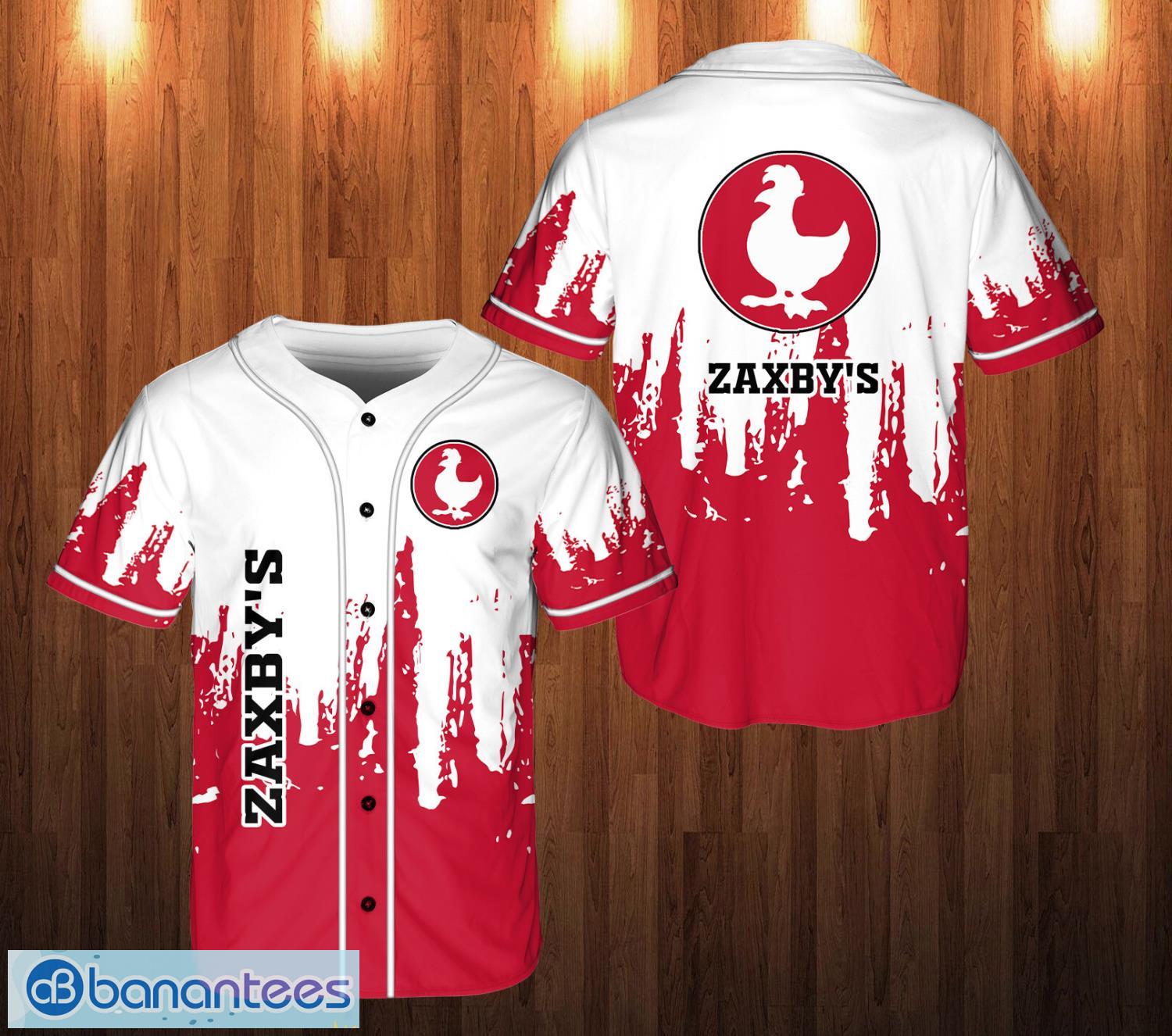 zaxbys 3d printed baseball jersey shirt for men and women unique gift image zaxby's 3D Printed Baseball Jersey Shirt For Men And Women Unique Gift Product Photo