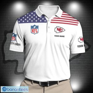 Kansas City Chiefs Sport Polo Shirt Custom Name Sport Gifts Ideas For Father's Days Product Photo 2