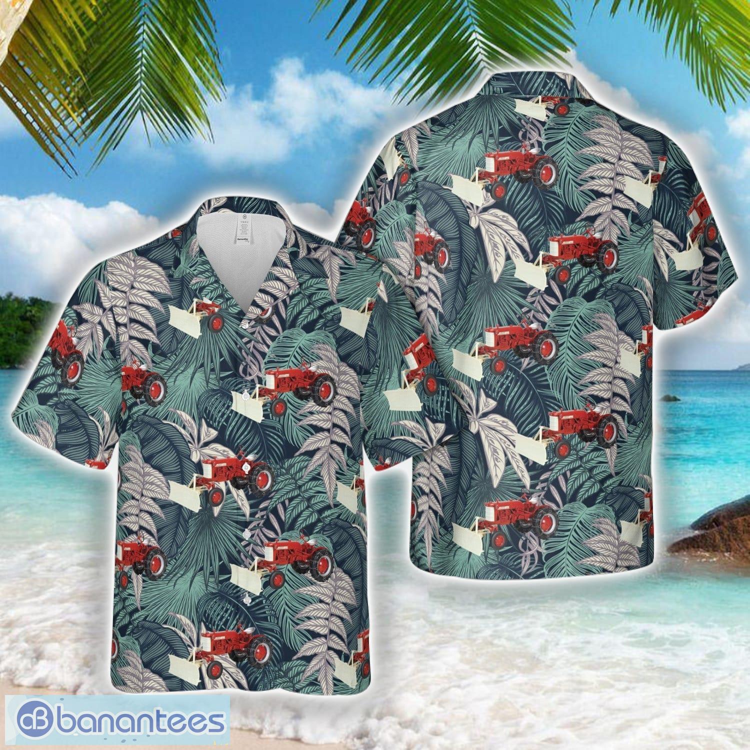 1958 farmall cub tractor with blade chains hawaiian shirt beach shirt image 1958 Farmall Cub Tractor with Blade & Chains Hawaiian Shirt Beach Shirt Product Photo 1