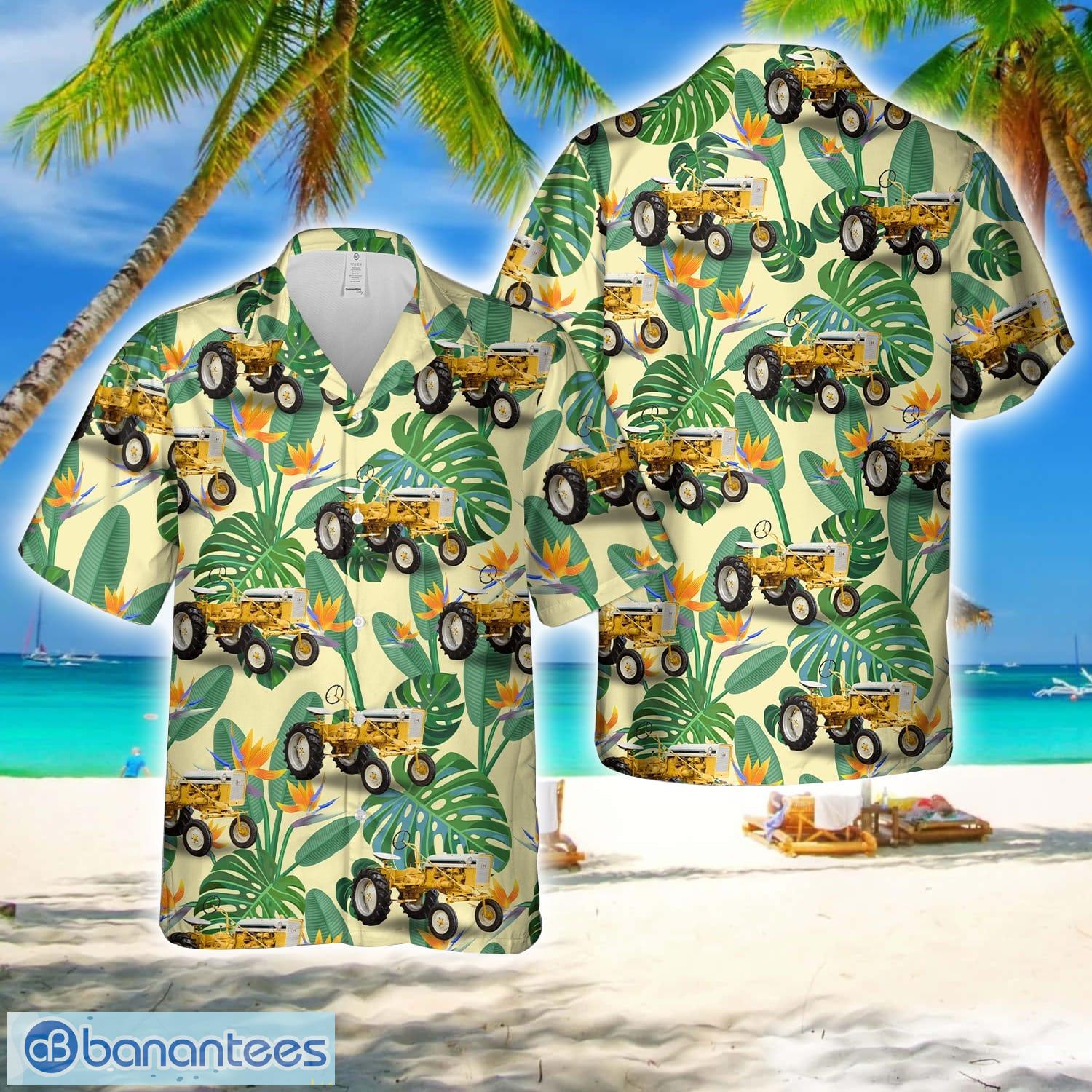 1974 international cub tractor hawaiian shirt beach shirt image 1974 INTERNATIONAL CUB TRACTOR Hawaiian Shirt Beach Shirt Product Photo 1