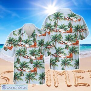 US Navy T-34 Mentor Christmas Hawaiian Shirt Beach Summer Shirt Product Photo 1