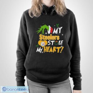 My Pittsburgh Steelers Stole My Heart Shirt Sweatshirt Hoodie - Unisex Pullover Hoodie