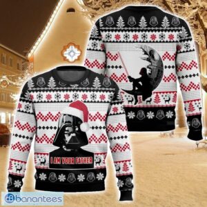Darth Vader, I’m Your Father Christmas Ugly Christmas Sweater Christmas Gift For Family Holiday Gift Product Photo 1