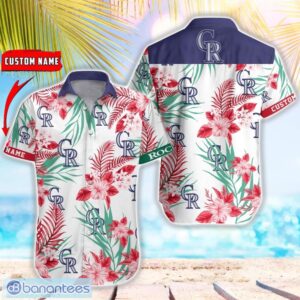 MLB Colorado Rockies Hawaiian Shirt Flower Baseball Shirt For Fans Product Photo 1