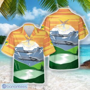 US Air Force C-5A Galaxy 512th Airlift Wing, 436th Airlift Wing, 9th Airlift Squadron, 70-0027 - Dover AFB, DE Hawaiian Shirt Beach Shirt Product Photo 1