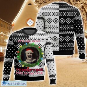 It’s the Most Terrifying time of the Year Ugly Christmas Sweater For Men And Women Christmas Holiday Gift Family Gift Product Photo 1