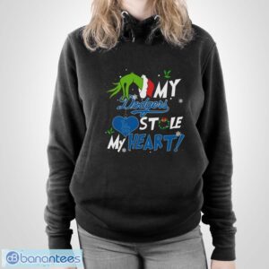 My Los Angeles Dodgers Stole My Heart Shirt Sweatshirt Hoodie - Unisex Pullover Hoodie