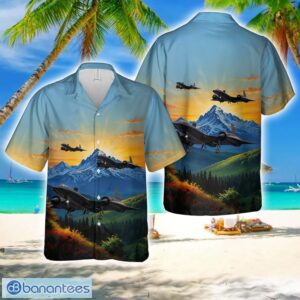 US Air Force SR-71A Blackbird Return of the HABU Hawaiian Shirt Beach Shirt Product Photo 1