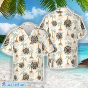 US Navy Bluenose Realm Of The Arctic Circle Viking Hawaiian Shirt Beach Shirt Product Photo 1