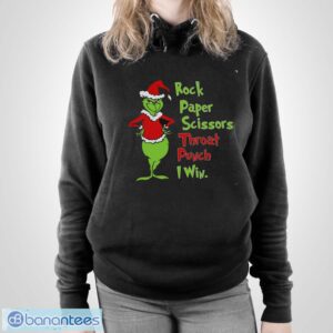 Grinch Santa T-Shirt, Grinch Christmas Shirt - Unisex Pullover Hoodie